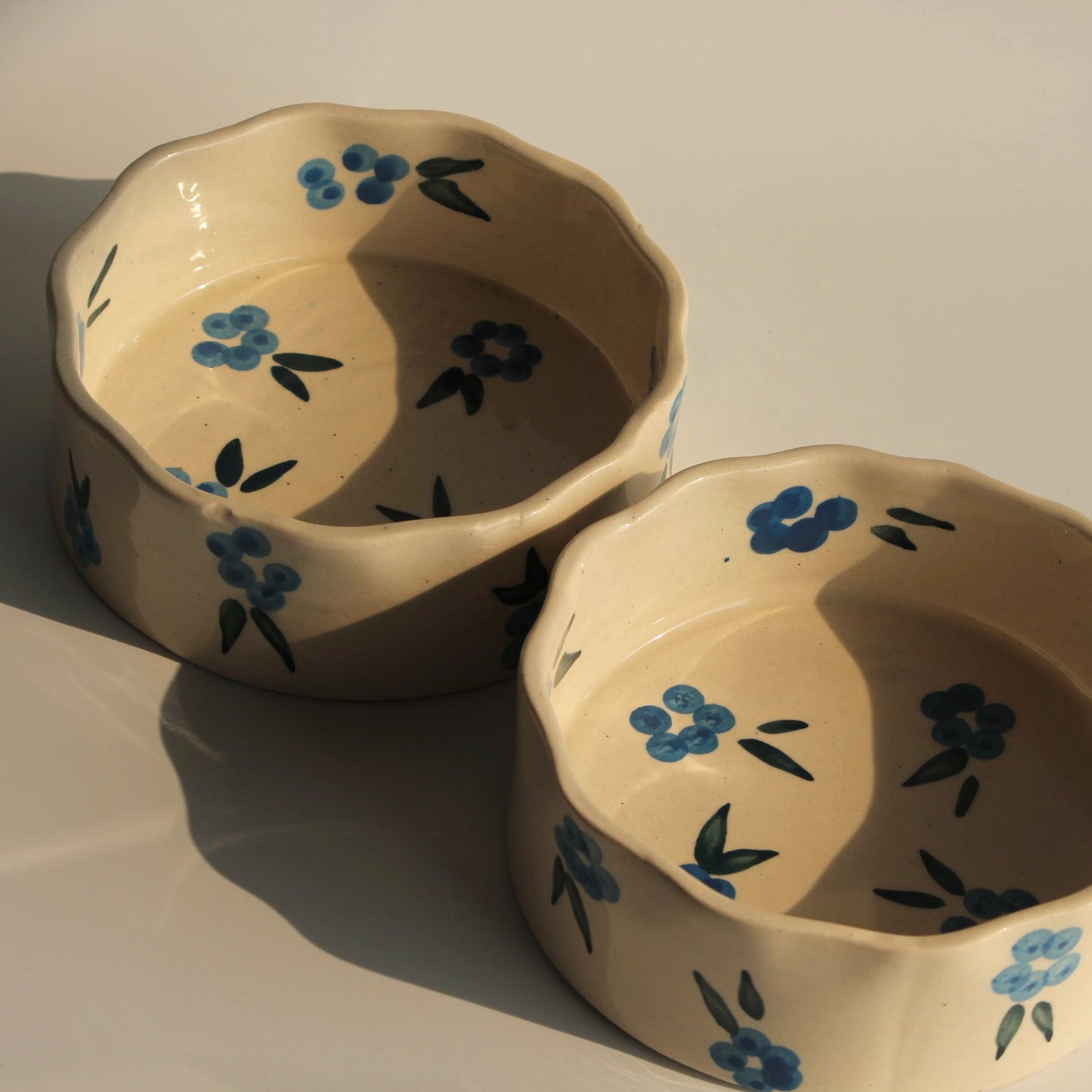 Floral Ceramic Breakfast Bowl