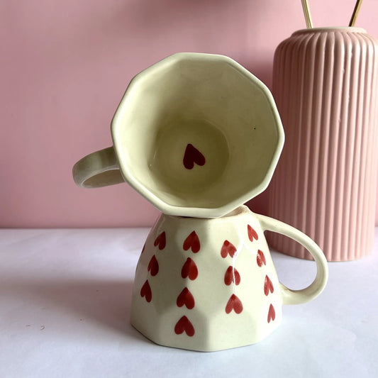 Heart Ceramic Mug