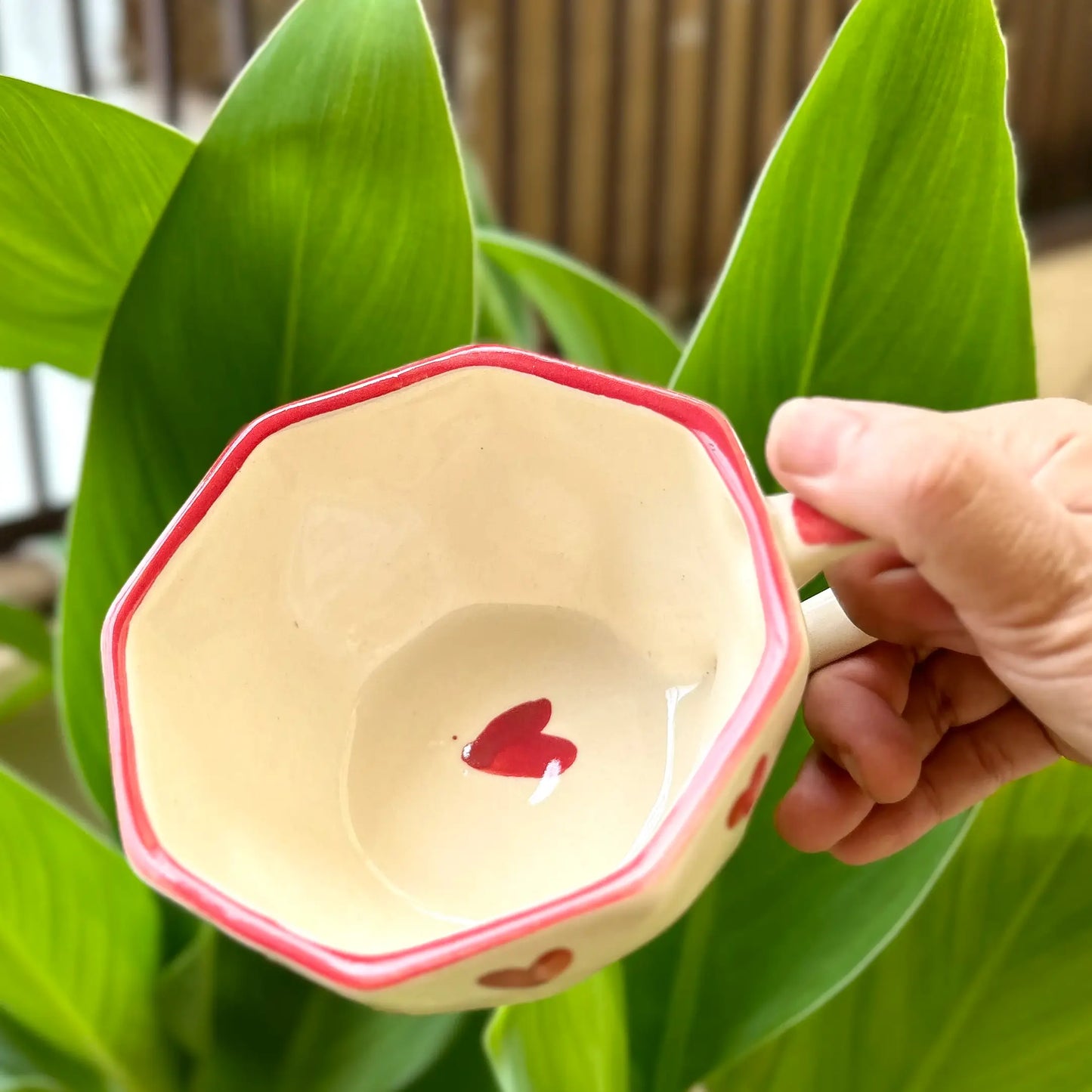 Heart Cappuccino Mug