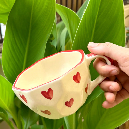Heart Cappuccino Mug