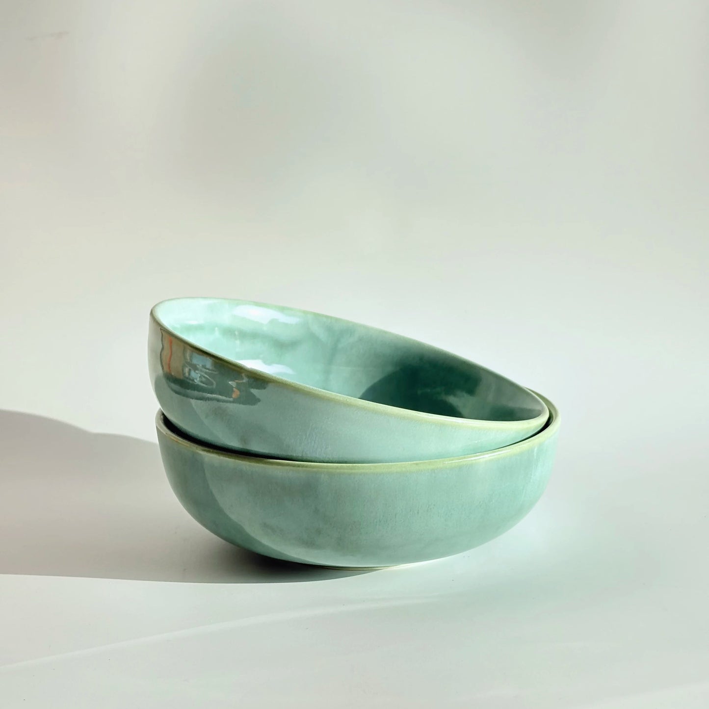 Ceramic Green Bowl