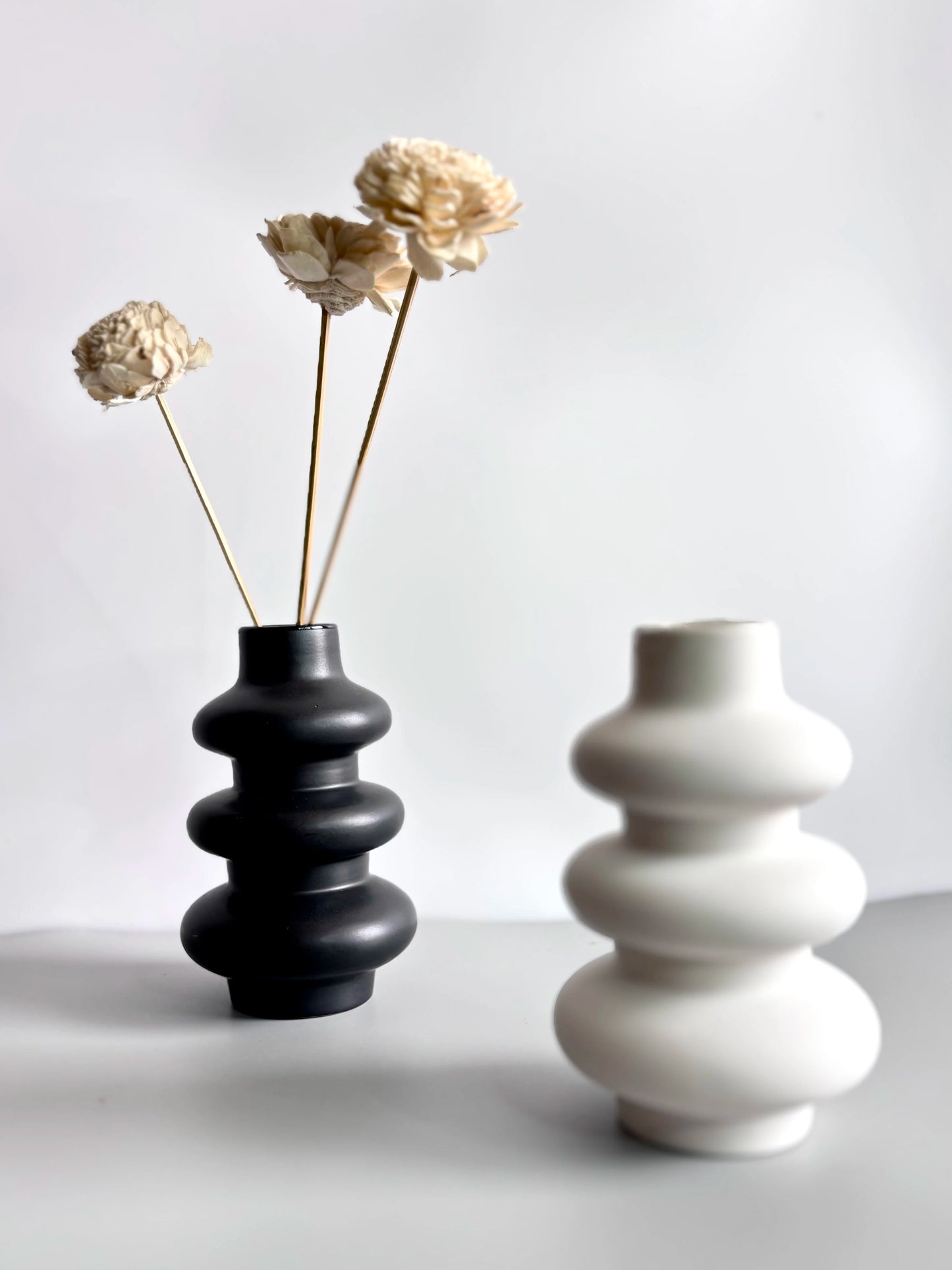 Minimalist Spiral Vase