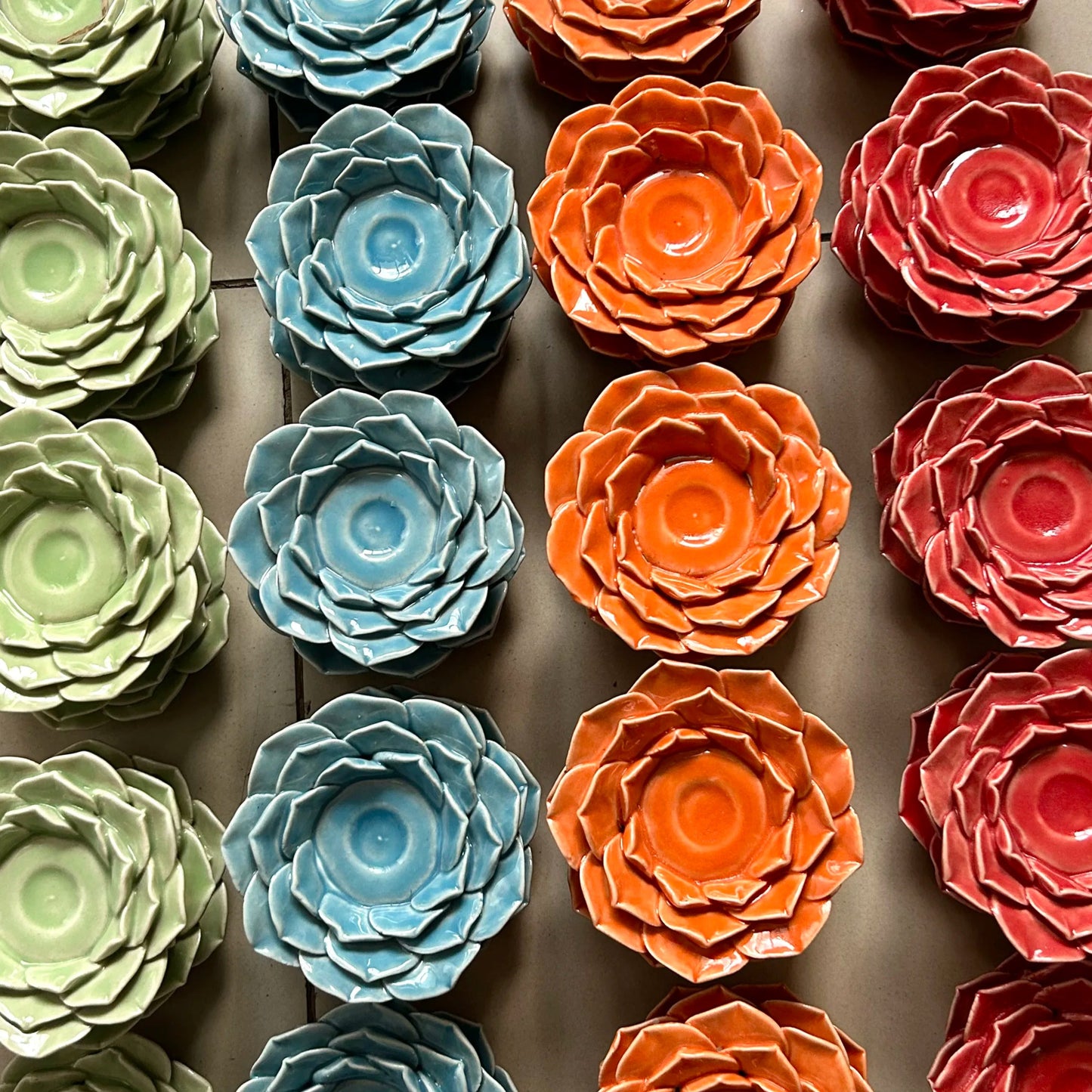 Lotus Tea Light Holder