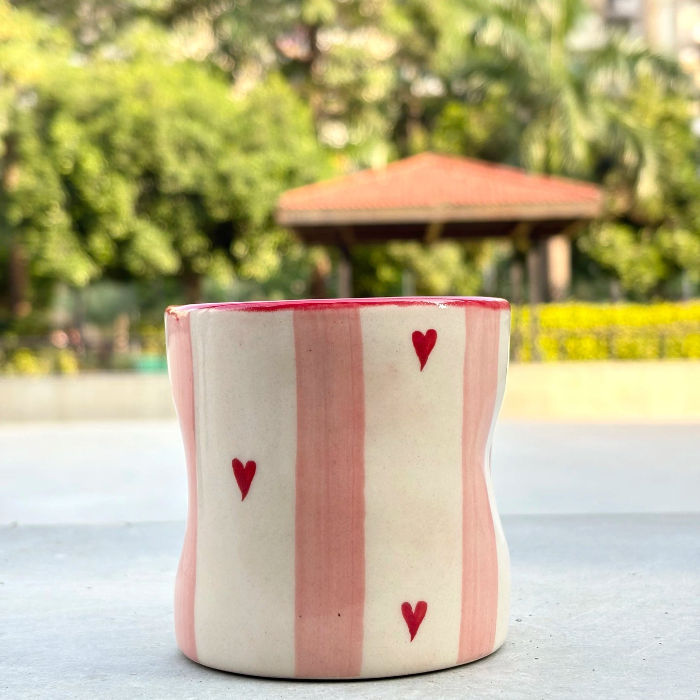 Ceramic Pinch Tumbler