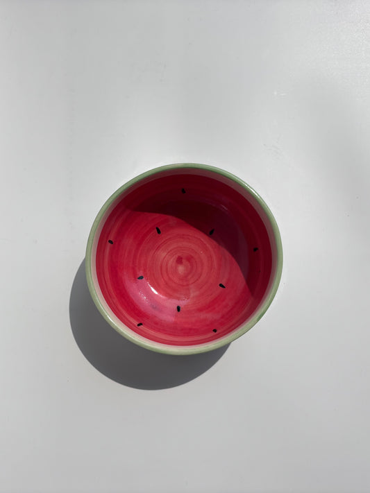Handmade Ceramic Watermelon Bowl