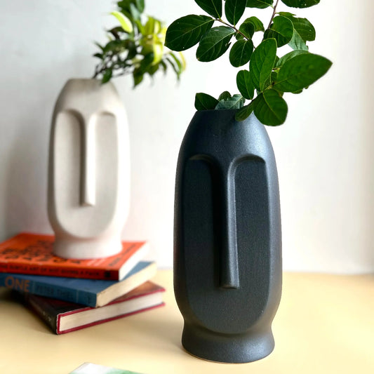 Abstract Face Vase