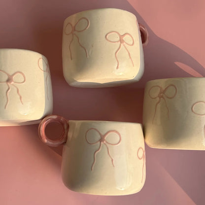 Pink Bow Mug