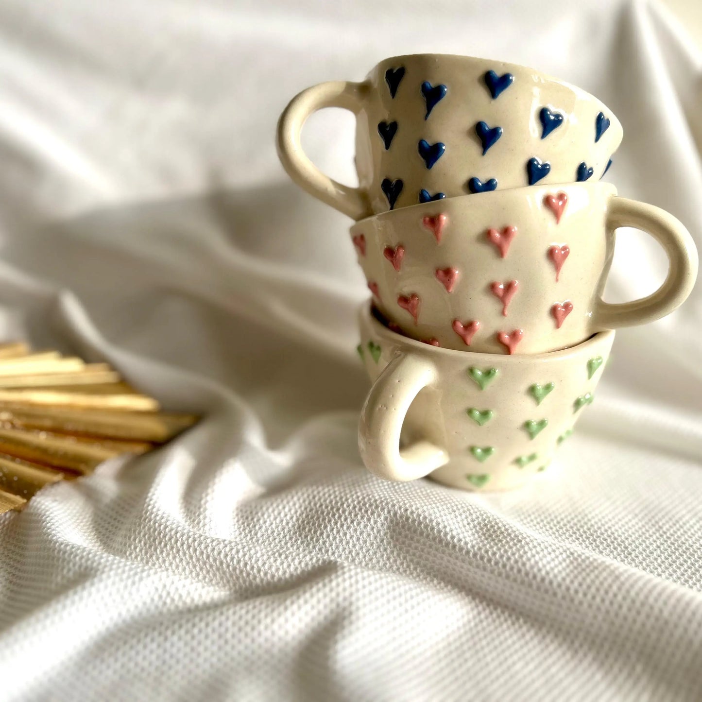 Embossed Heart Cup