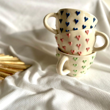 Embossed Heart Cup