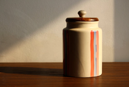 Pastel Storage Jar