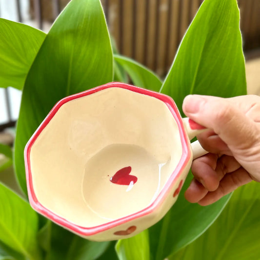 Heart Cappuccino Mug
