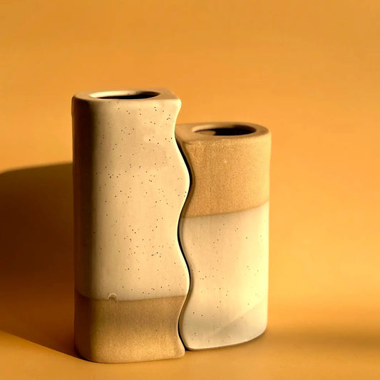 Twin Tower Vase Set